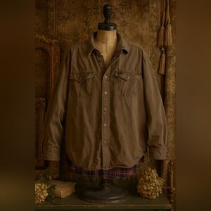 Men’s Wrangler Riggs Workwear Lined Shacket – Size XL